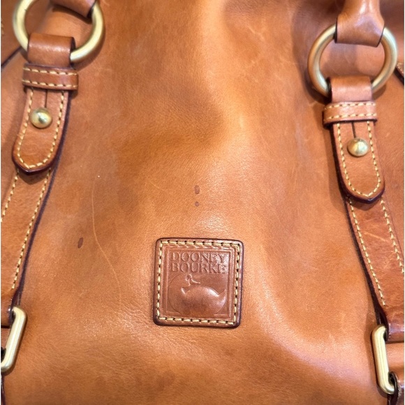 Dooney & Bourke Handbags - Dooney & Bourke Florentine Large Satchel - Color Natural